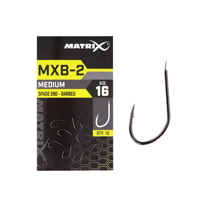 Гачки для methody Matrix MXB-2 Barbed Spade End 10 шт. GHK156 2