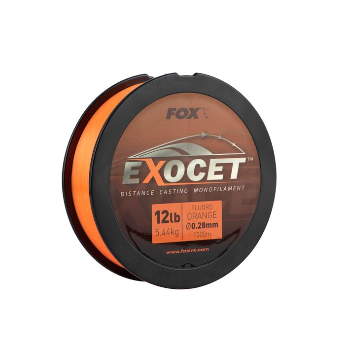 Волосінь Fox International Exocet Mono 1000 m помаранчева CML177 2