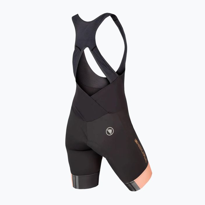 Жіночі велосипедні шорти Endura FS260-Pro DS Bibshort неоновий персик 2