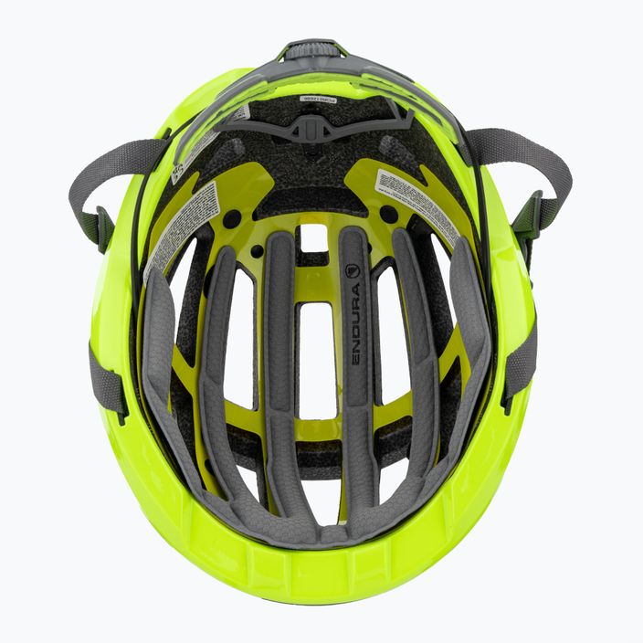 Велосипедний шолом Endura FS260-Pro MIPS hi-viz жовтий 5