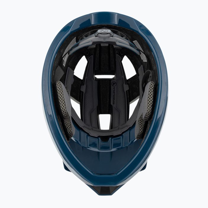 Велосипедний шолом Endura Singletrack Full Face чорничний 2