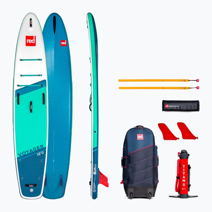 SUP дошка Red Paddle Co Voyager 12'0" зелена 17622