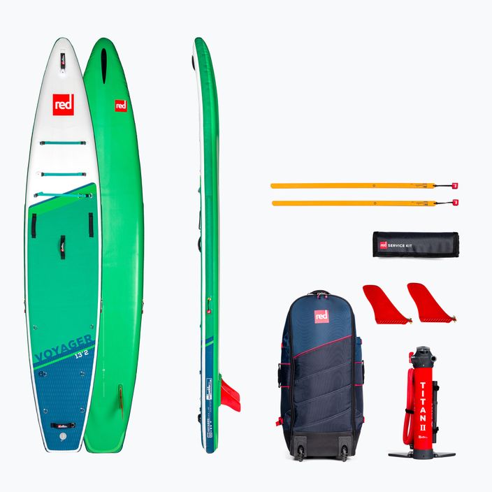 SUP дошка Red Paddle Co Voyager Plus 13'2" зелена 17624