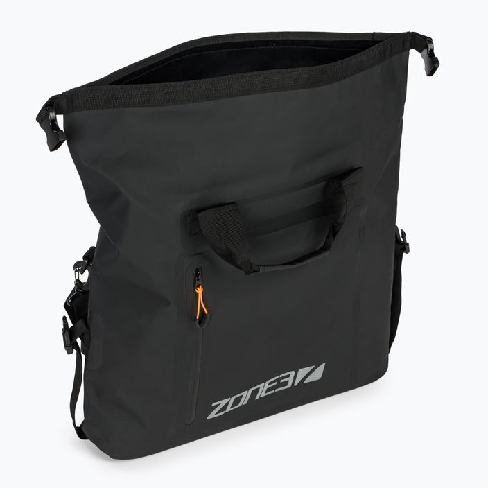 Водонепроникна сумка для гідрокостюма ZONE3 чорна/помаранчева 5
