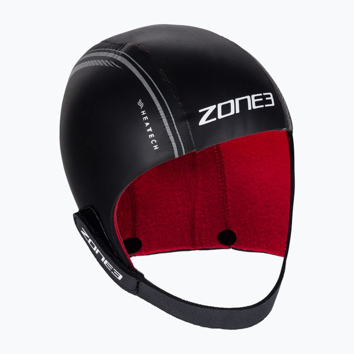 Шапочка для плавання неопренова ZONE3 Neoprene Heat Tech чорна NA21UHTC116