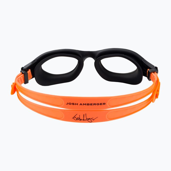 Окуляри для плавання ZONE3 Venator-X Swim black/neon orange SA21GOGVE113 5