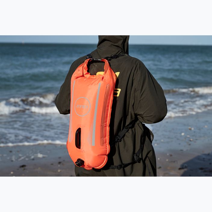 ZONE3 Dry Bag 2 Світлодіодний помаранчевий страхувальний буй 3