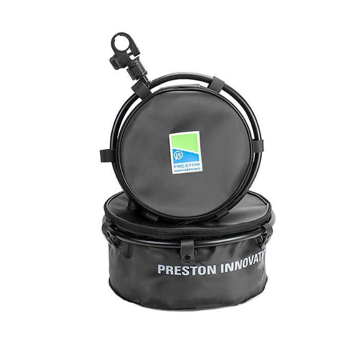 Миска для наживки з ручкою Preston Innovations OFFBOX 36 Eva Bowl And Hoop чорна P0110088 2