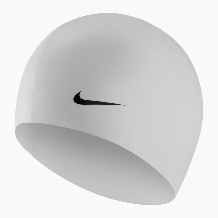 Шапочка для плавання Nike SOLID біла 93060 2