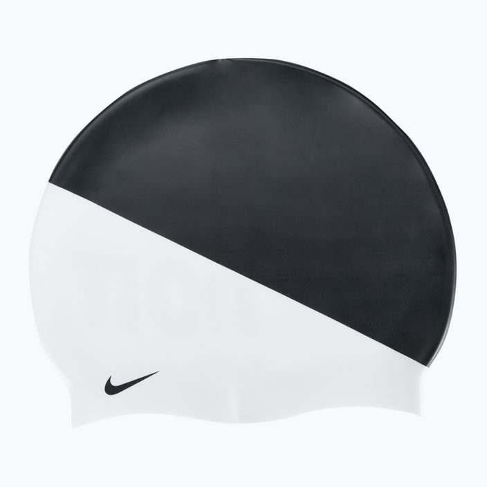 Шапочка для плавання Nike Jdi Slogan чорно-біла NESS9164-001 2