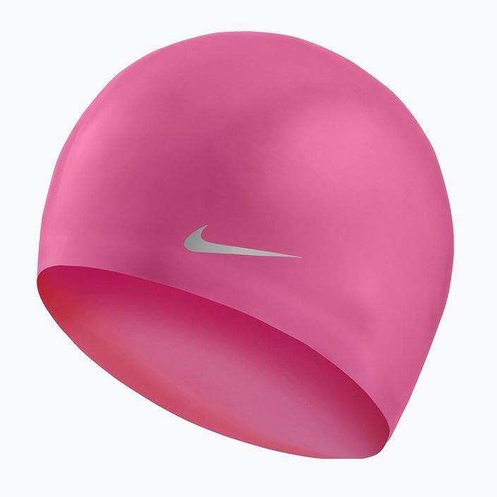 Шапочка для плавання дитяча Nike SOLID JUNIOR рожева TESS0106