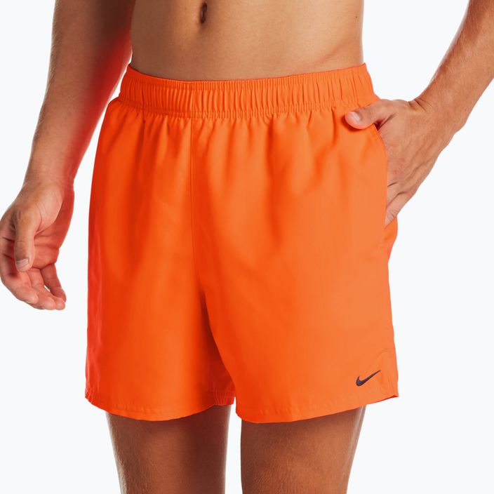 Шорти для плавання чоловічі Nike Essential 5" Volley помаранчеві NESSA560-822 4