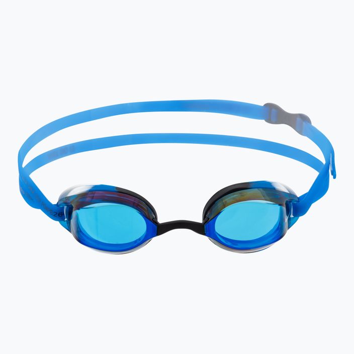 Окуляри для плавання дитячі Nike LEGACY MIRROR JUNIOR сині NESSA 180 2