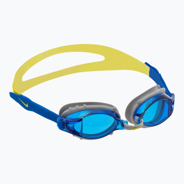 Окуляри для плавання дитячі Nike CHROME JUNIOR сині NESSA188-400