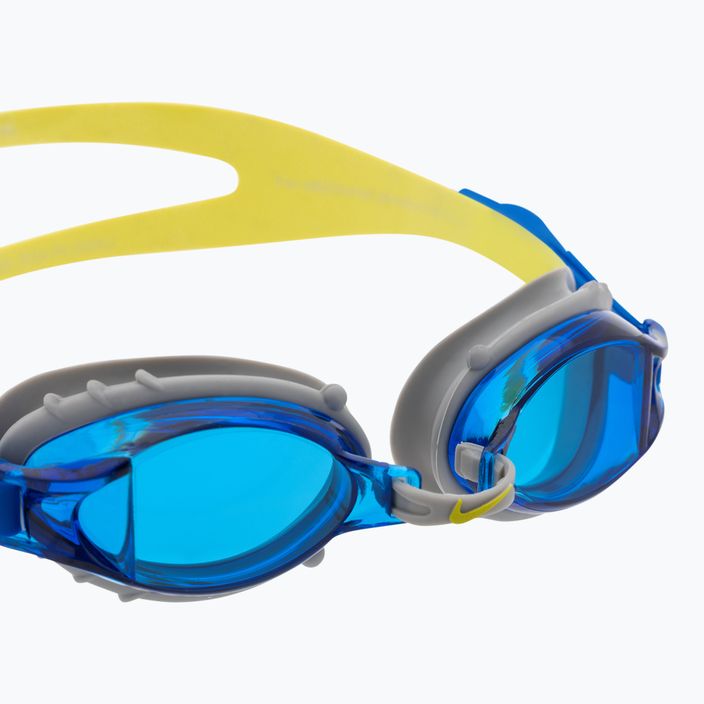 Окуляри для плавання дитячі Nike CHROME JUNIOR сині NESSA188-400 4