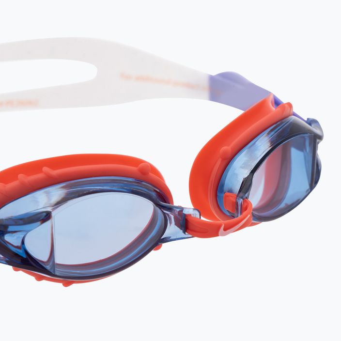 Окуляри для плавання дитячі Nike CHROME JUNIOR фіолетово-червоні NESSA188-633 4