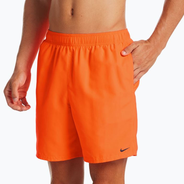 Шорти для плавання чоловічі Nike Essential 7" Volley помаранчеві NESSA559-822 4