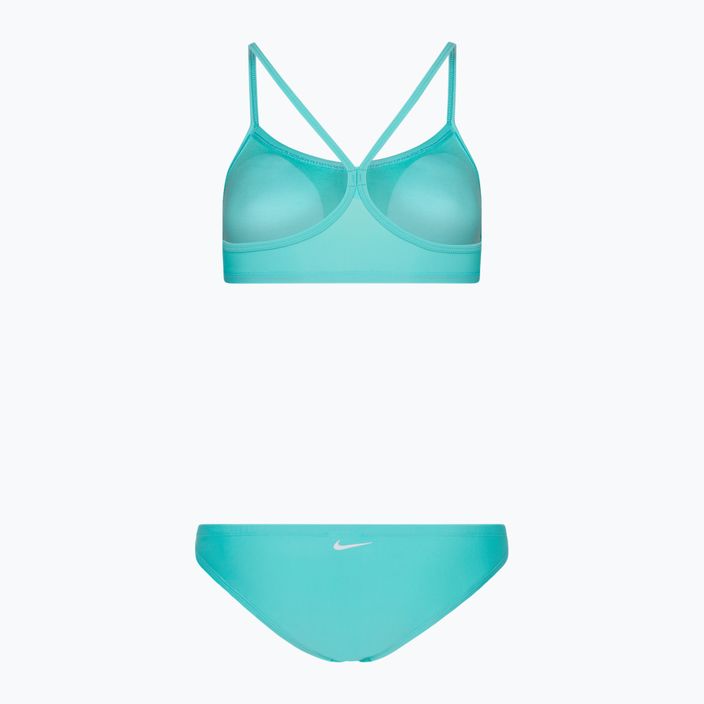 Купальник роздільний жіночий Nike Essential Sports Bikini голубий NESS9096-318 2