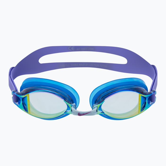 Окуляри для плавання Nike CHROME MIRROR сині NESS7152 2