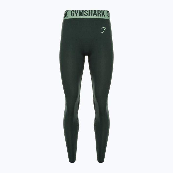 Легінси тренувальні жіночі Gymshark Fit obsidian green 5