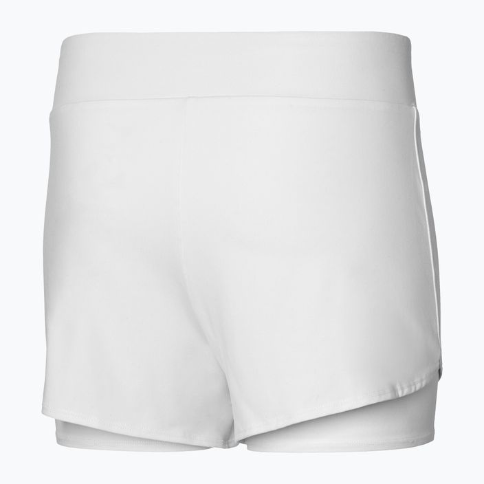 Шорти тенісні жіночі Mizuno Flex Short білі 62GB121501 2