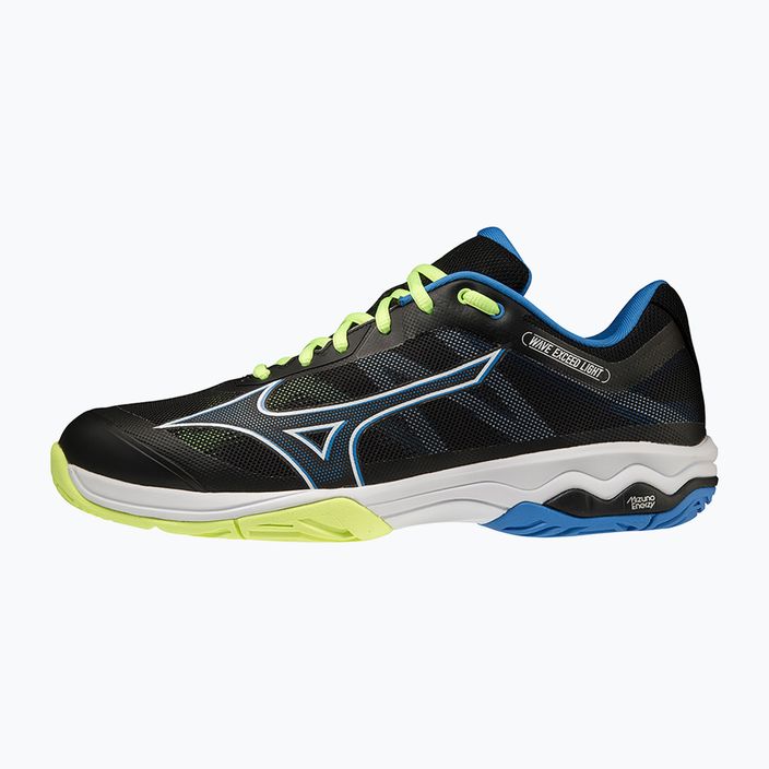 Кросівки для тенісу чоловічі Mizuno Wave Exceed Light AC чорні 61GA2218 10