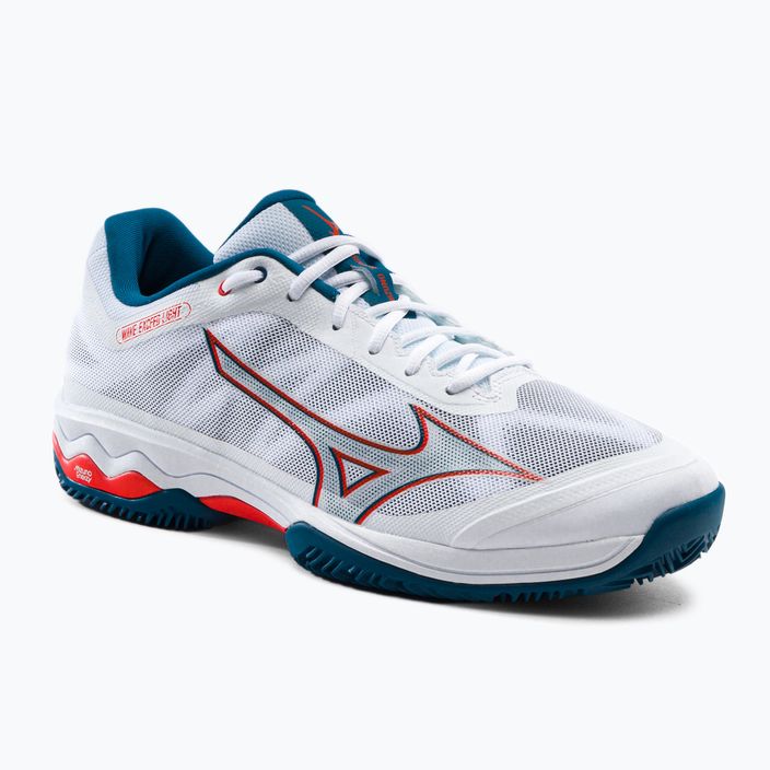 Кросівки для тенісу чоловічі Mizuno Wave Exceed Light CC білі 61GC222030