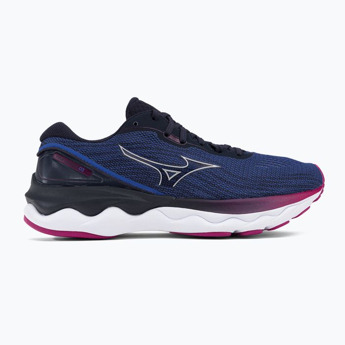 Кросівки для бігу чоловічі Mizuno Wave Skyrise 3 сині J1GD220904 2