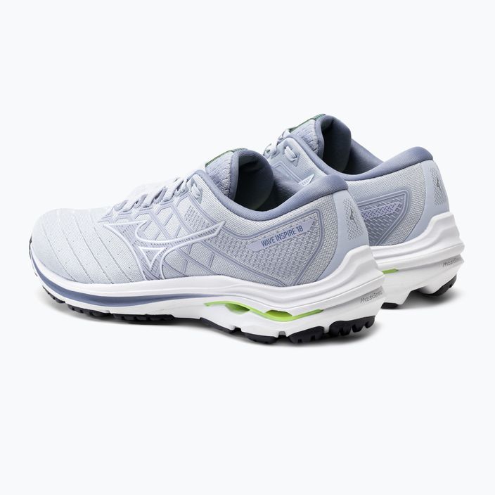 Кросівки для бігу жіночі Mizuno Wave Inspire 18 сірі J1GD224401 5