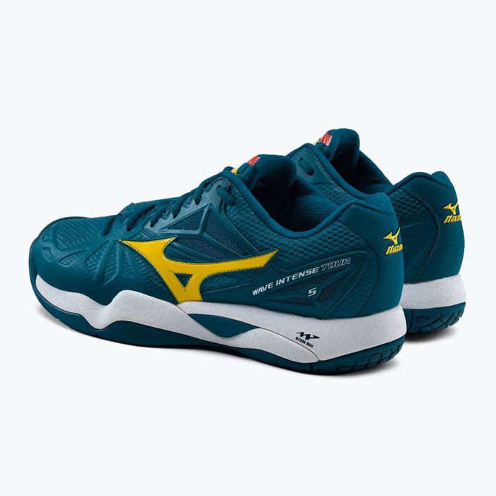 Кросівки для тенісу чоловічі Mizuno Wave Intense Tour 5 AC блакитні 61GA190030 3