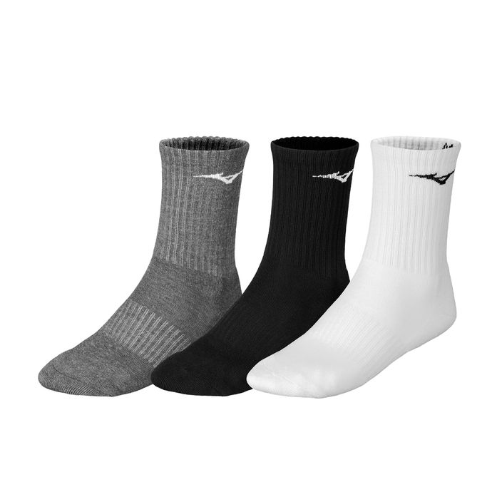 Шкарпетки для тенісу Mizuno Training 3 пари білі 2