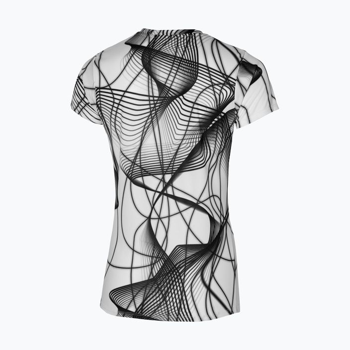 Жіноча бігова футболка Mizuno Graphic Tee біла 2