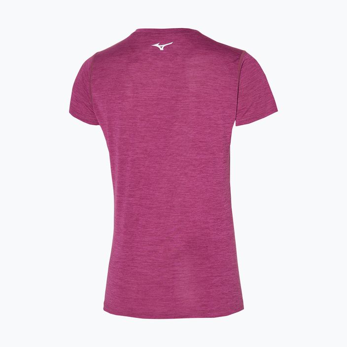 Футболка для бігу жіноча Mizuno Impulse Core Tee magenta haze 2