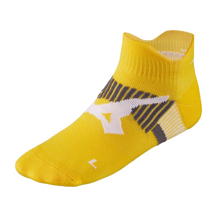 Шкарпетки Mizuno DryLite Race Mid гоночні жовті 2