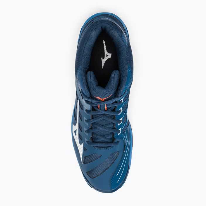 Кросівки волейбольні чоловічі Mizuno Wave Voltage Mid синьо-блакитні V1GA216521 7