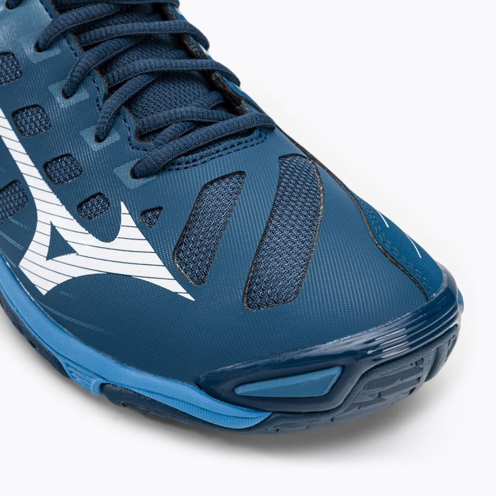 Кросівки волейбольні чоловічі Mizuno Wave Voltage Mid синьо-блакитні V1GA216521 9
