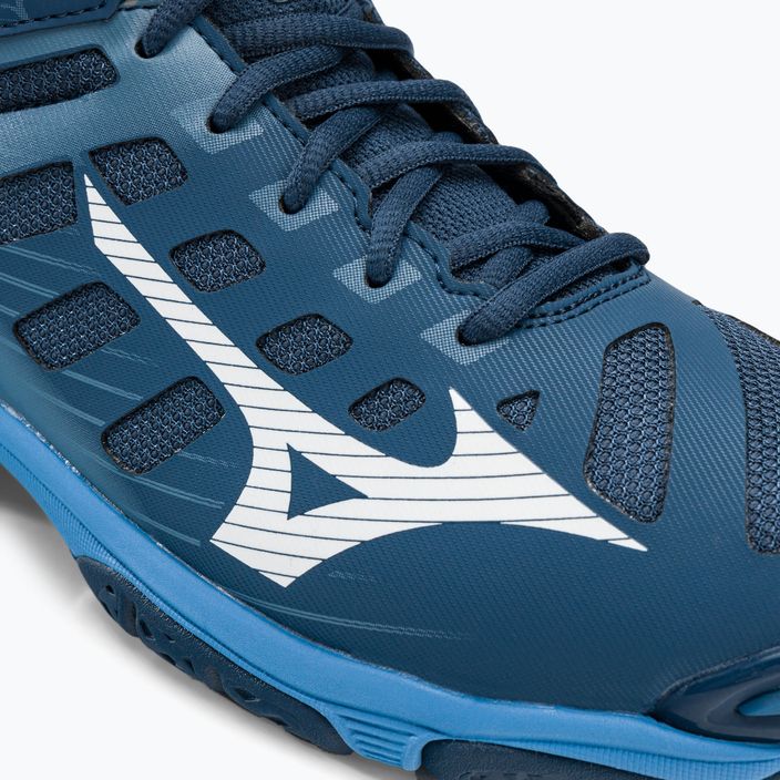 Кросівки волейбольні чоловічі Mizuno Wave Voltage Mid синьо-блакитні V1GA216521 11