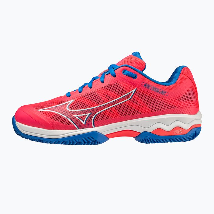 Кросівки для падл-тенісу жіночі Mizuno Wave Exceed Light CC Padel рожеві 61GB222363 12