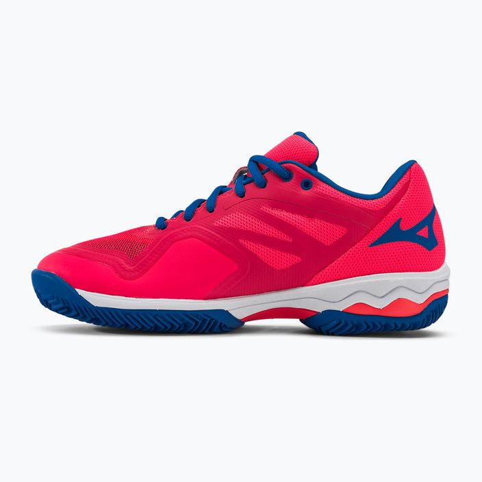 Кросівки для падл-тенісу жіночі Mizuno Wave Exceed Light CC Padel рожеві 61GB222363 10