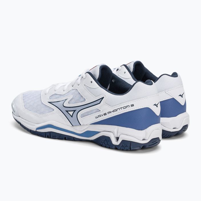 Кросівки гандбольні чоловічі Mizuno Wave Phantom 3 білі X1GA226022 3