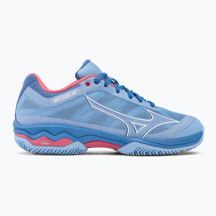 Кросівки для тенісу жіночі Mizuno Wave Exceed Light CC блакитні 61GC222121 2