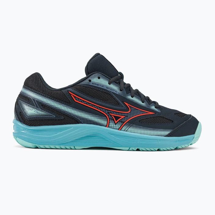 Кросівки для тенісу чоловічі Mizuno Break Shot 4 AC блакитні 61GA234012 2