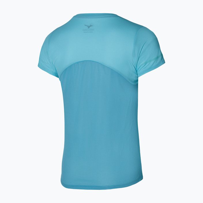 Жіноча бігова футболка Mizuno DryAeroFlow Tee maui blue 2