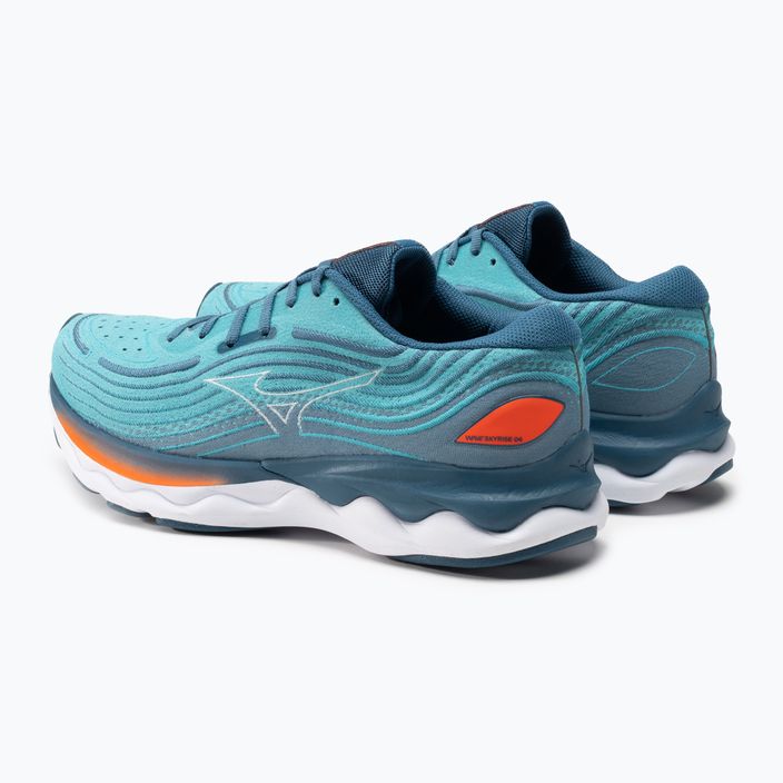 Кросівки для бігу чоловічі Mizuno Wave Skyrise 4 блакитні J1GC230901 3