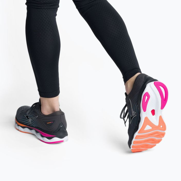 Кросівки для бігу жіночі Mizuno Wave Sky 6 сірі J1GD220271 3