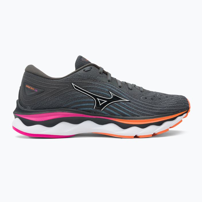 Кросівки для бігу жіночі Mizuno Wave Sky 6 сірі J1GD220271 4