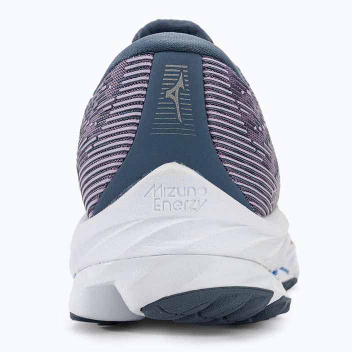Жіночі бігові кросівки Mizuno Wave Rider 26 гліцинія/білий/фарфоровий синій 6