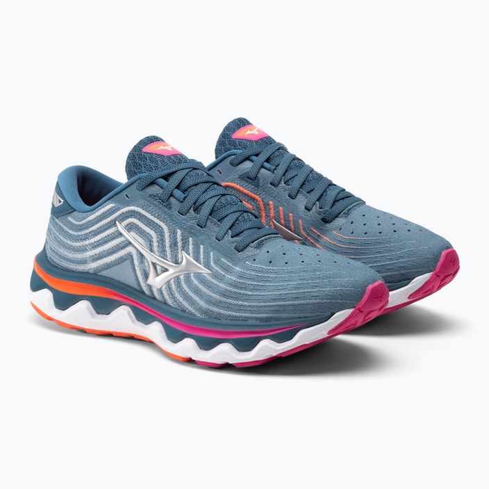 Кросівки для бігу жіночі Mizuno Wave Horizon 6 блакитні J1GD222611 6