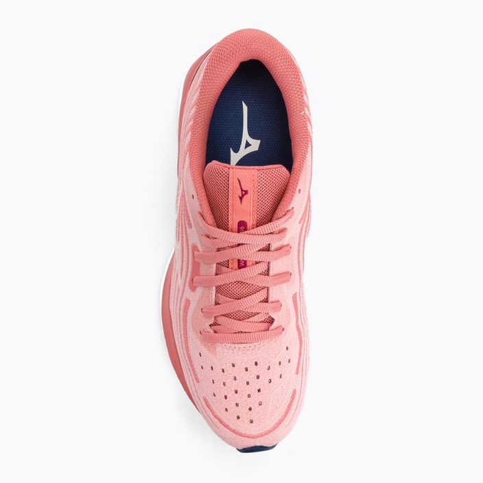 Кросівки для бігу жіночі Mizuno Wave Skyrise 4 рожеві J1GD230923 6