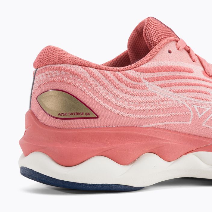 Кросівки для бігу жіночі Mizuno Wave Skyrise 4 рожеві J1GD230923 9